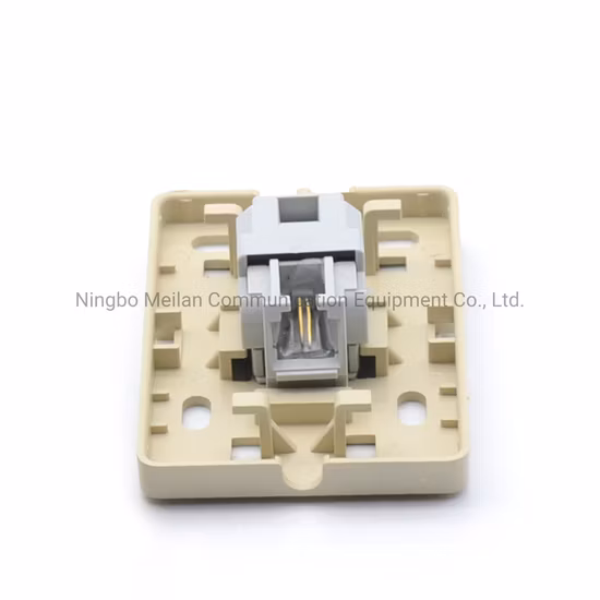 Rj11 Настенная розетка Rj11 Коробка для поверхностного монтажа Rj11 Настольная розетка